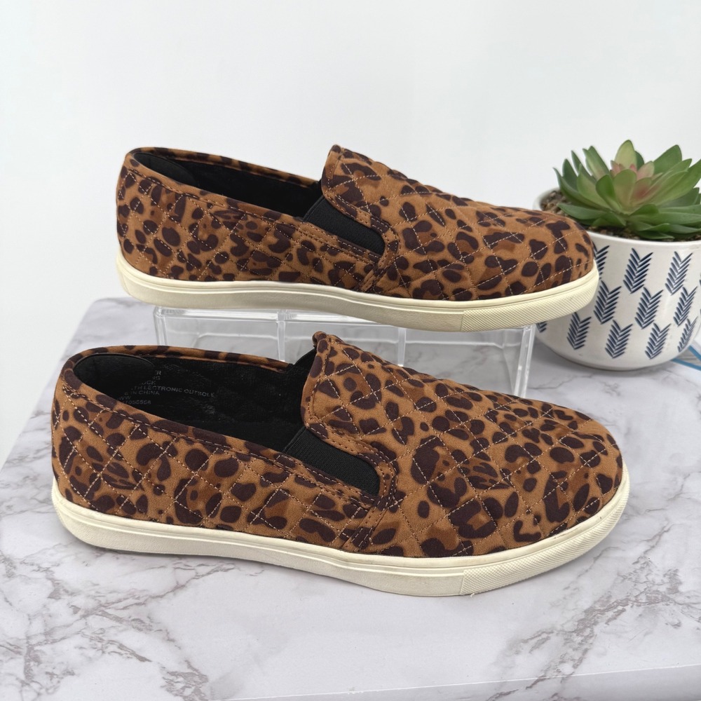 torrid Brown Leopard Print Slip-On Sneakers